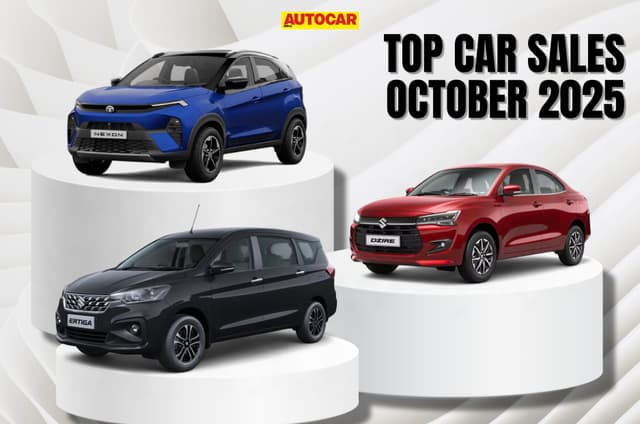 Top 10 bestselling cars in October 2025 in pictures